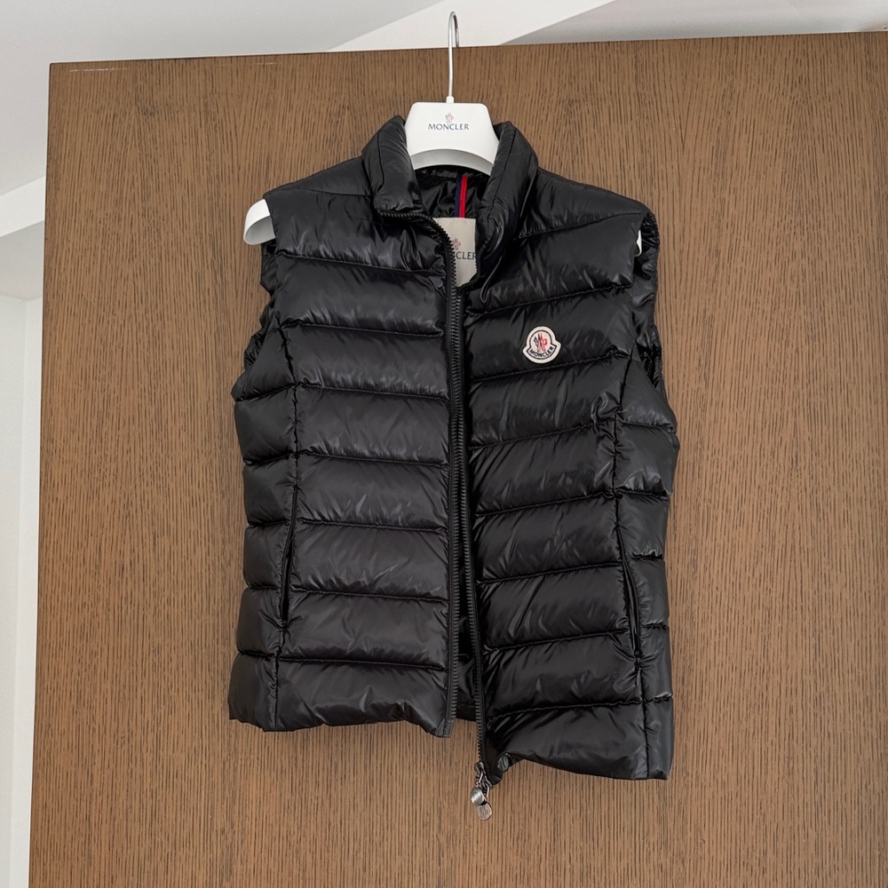 Moncler Women's Quilted Black Vest